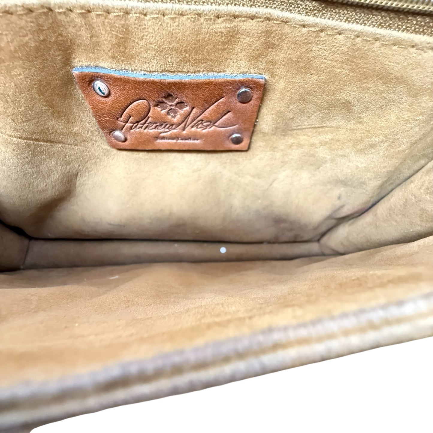 Van Sannio Trifold Clutch Crossbody Designer By Patricia Nash, Size: Small