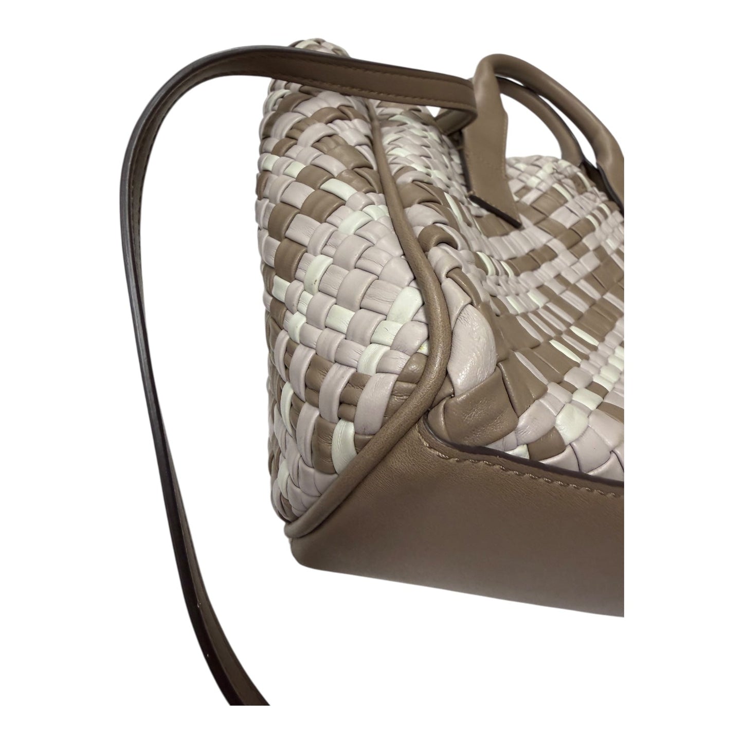 Handbag By Calvin Klein In Brown, Size:Small