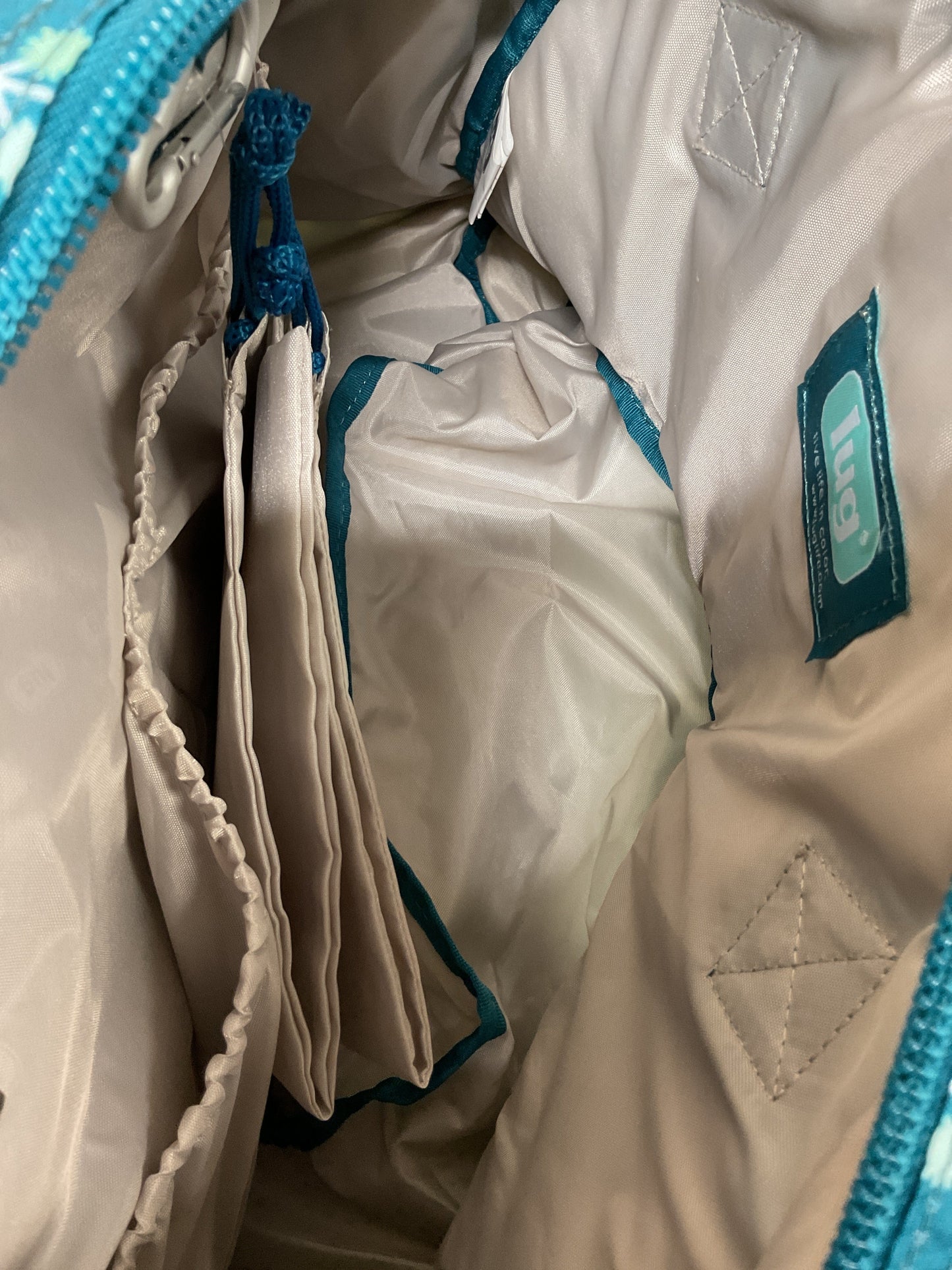 Tote By Lug In Teal, Size:Large
