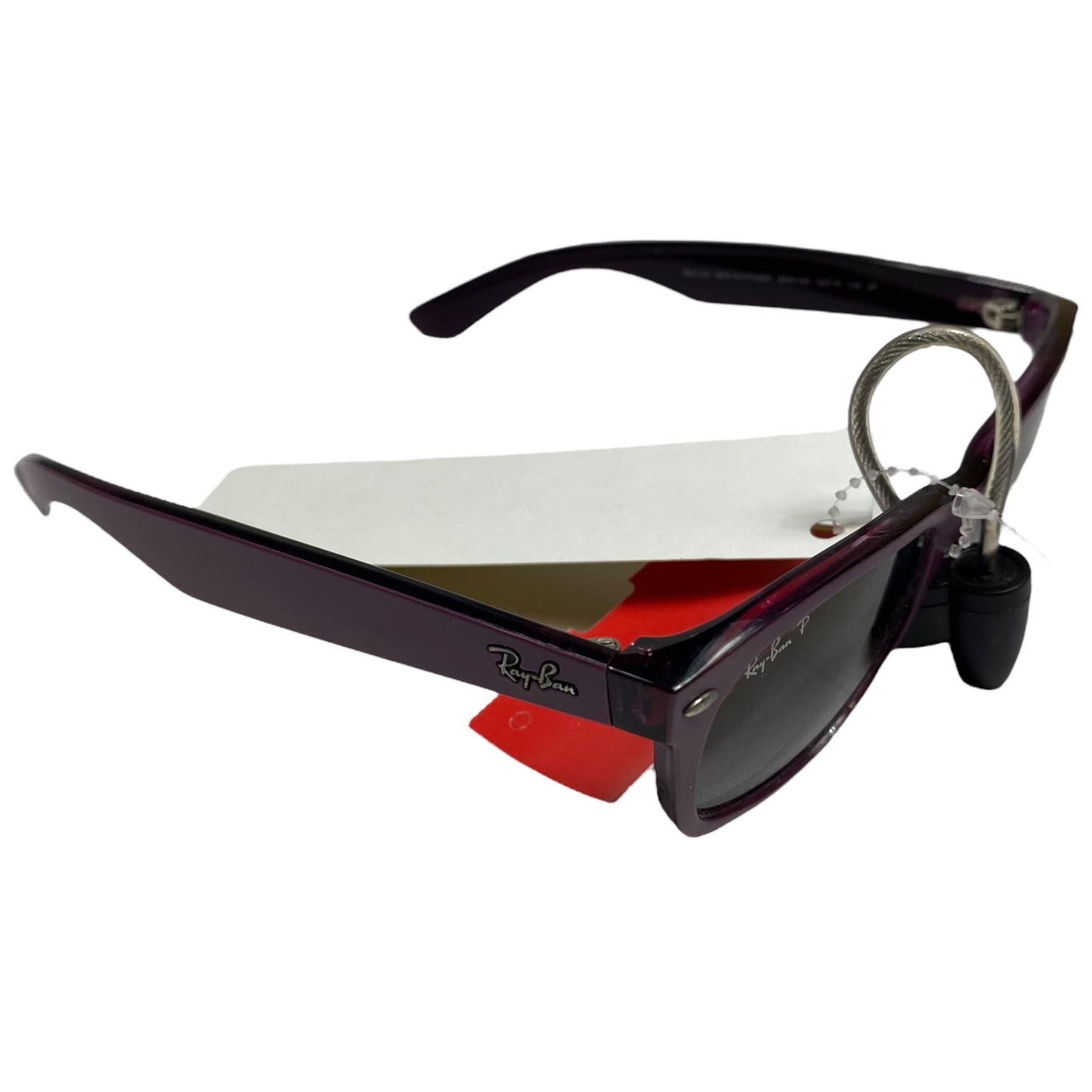 Sunglasses Designer By Ray Ban In Purple