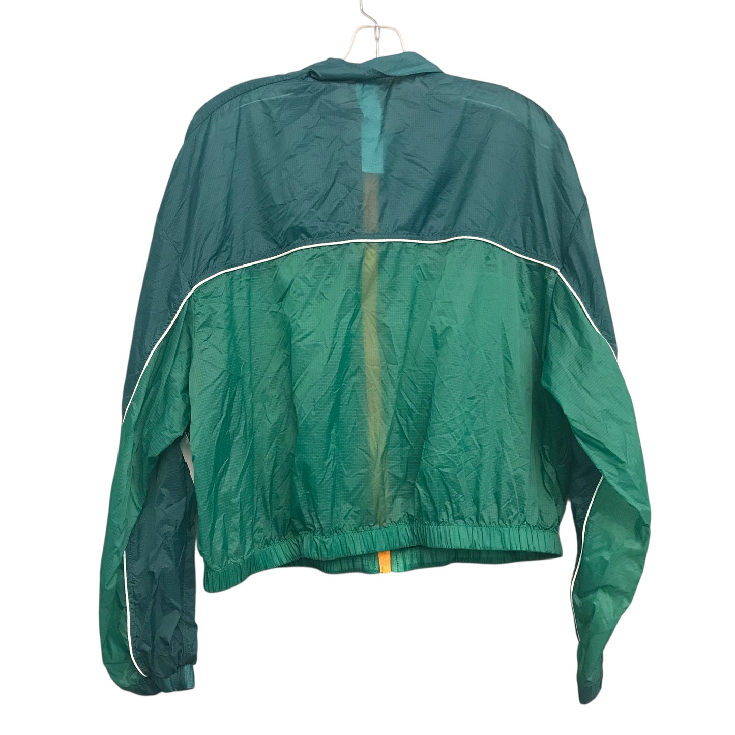 Athletic Jacket By Fabletics In Green, Size:L