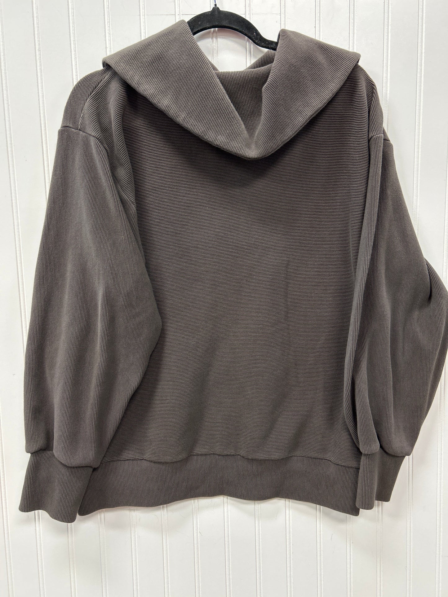 Athletic Jacket By Athleta In Brown, Size:S