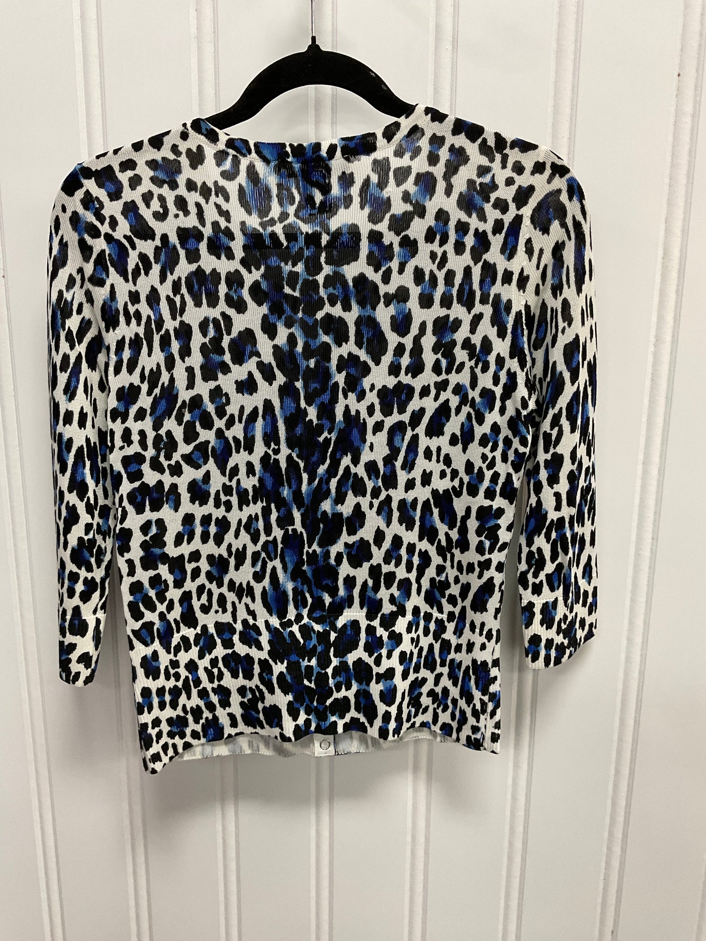 Cardigan By White House Black Market In Leopard Print, Size:S