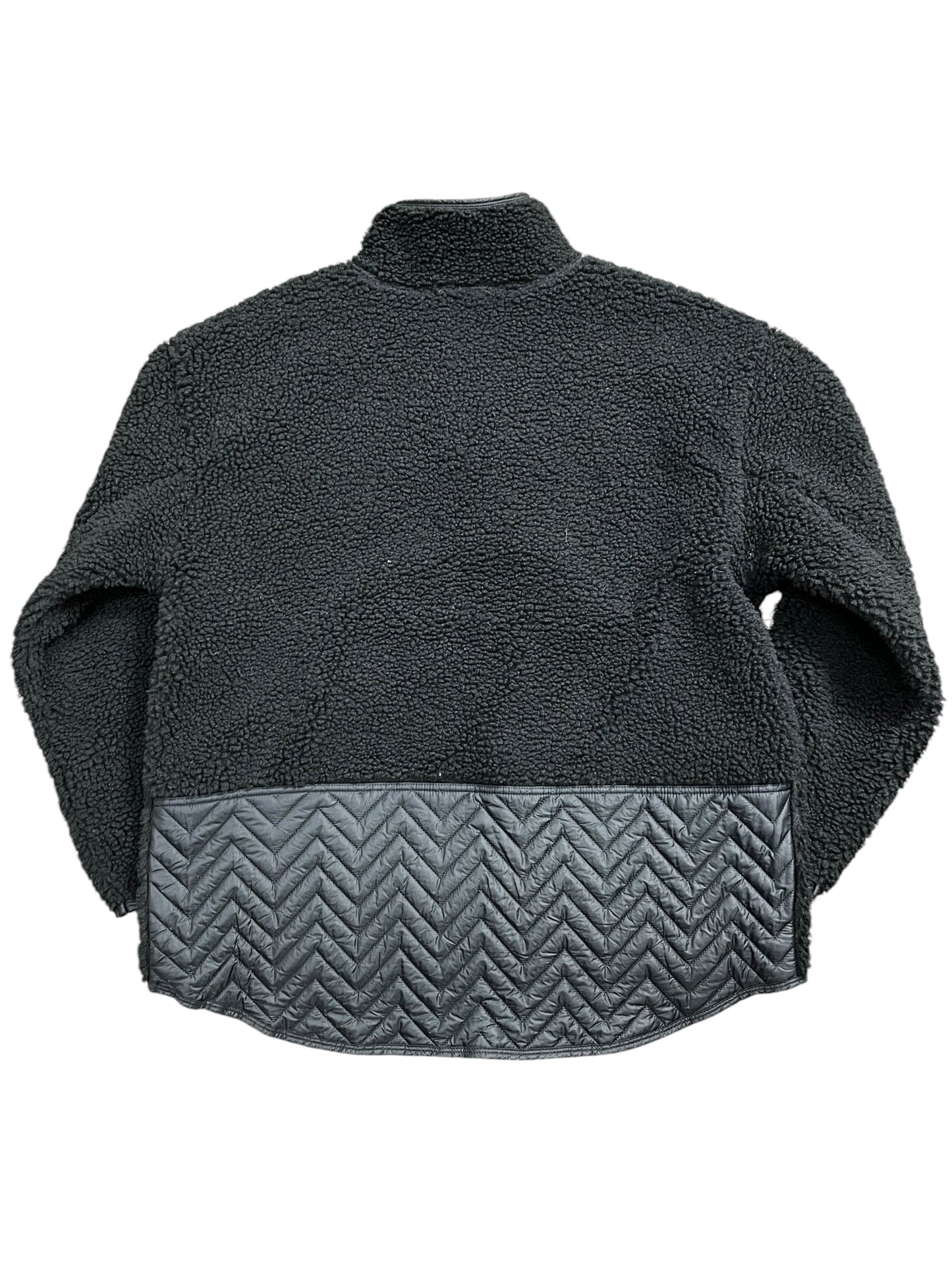 Sweatshirt Collar By Athleta In Black, Size:L