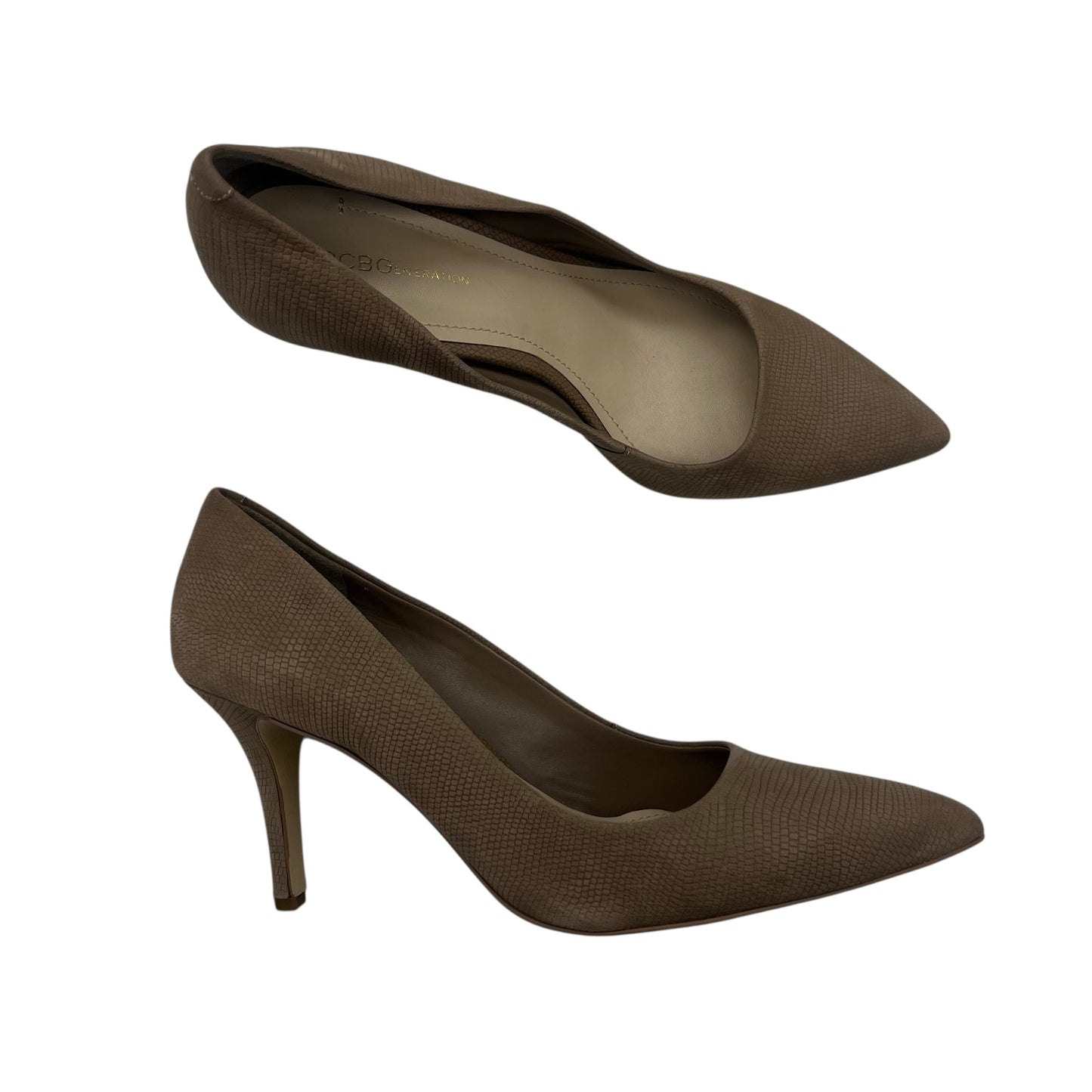 Shoes Heels Stiletto By Bcbgeneration In Brown, Size:10