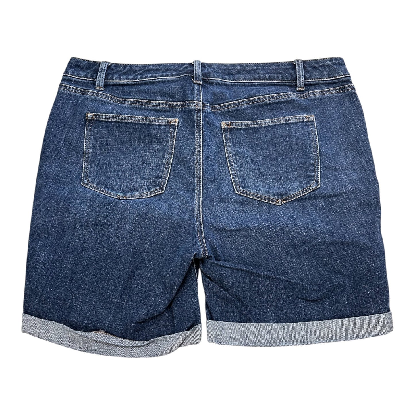 Shorts By Talbots In Blue Denim, Size:16