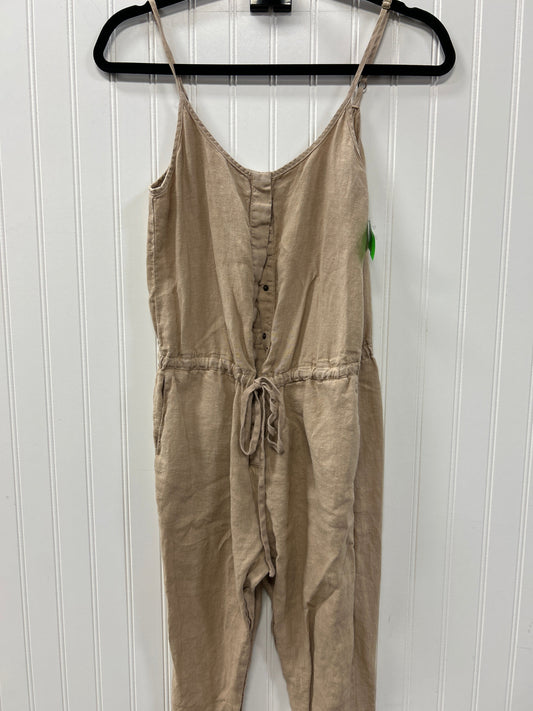 Jumpsuit By Cmc In Tan, Size:0