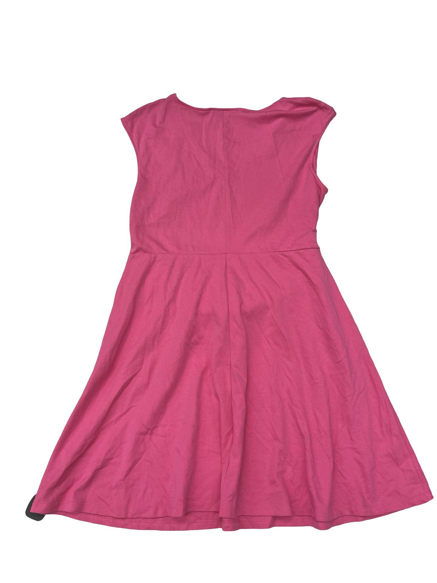 Dress Casual Midi By New York And Co In Pink, Size:Xxl