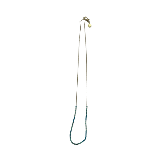 Necklace Other By Cmc In Blue & Gold