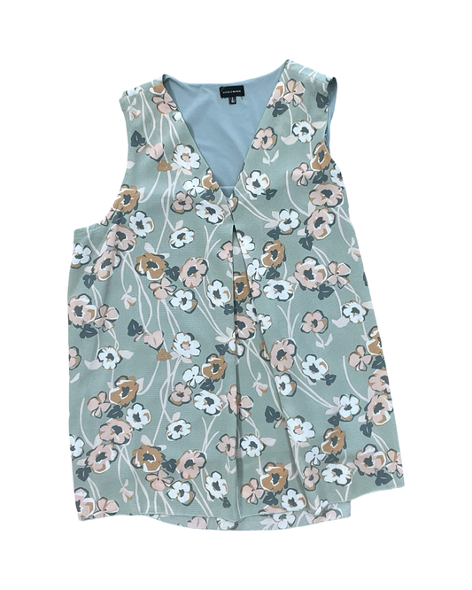 Top Sleeveless By Buckle Black In Green, Size:L