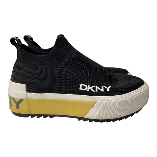 Shoes Flats By Dkny In Black, Size:6