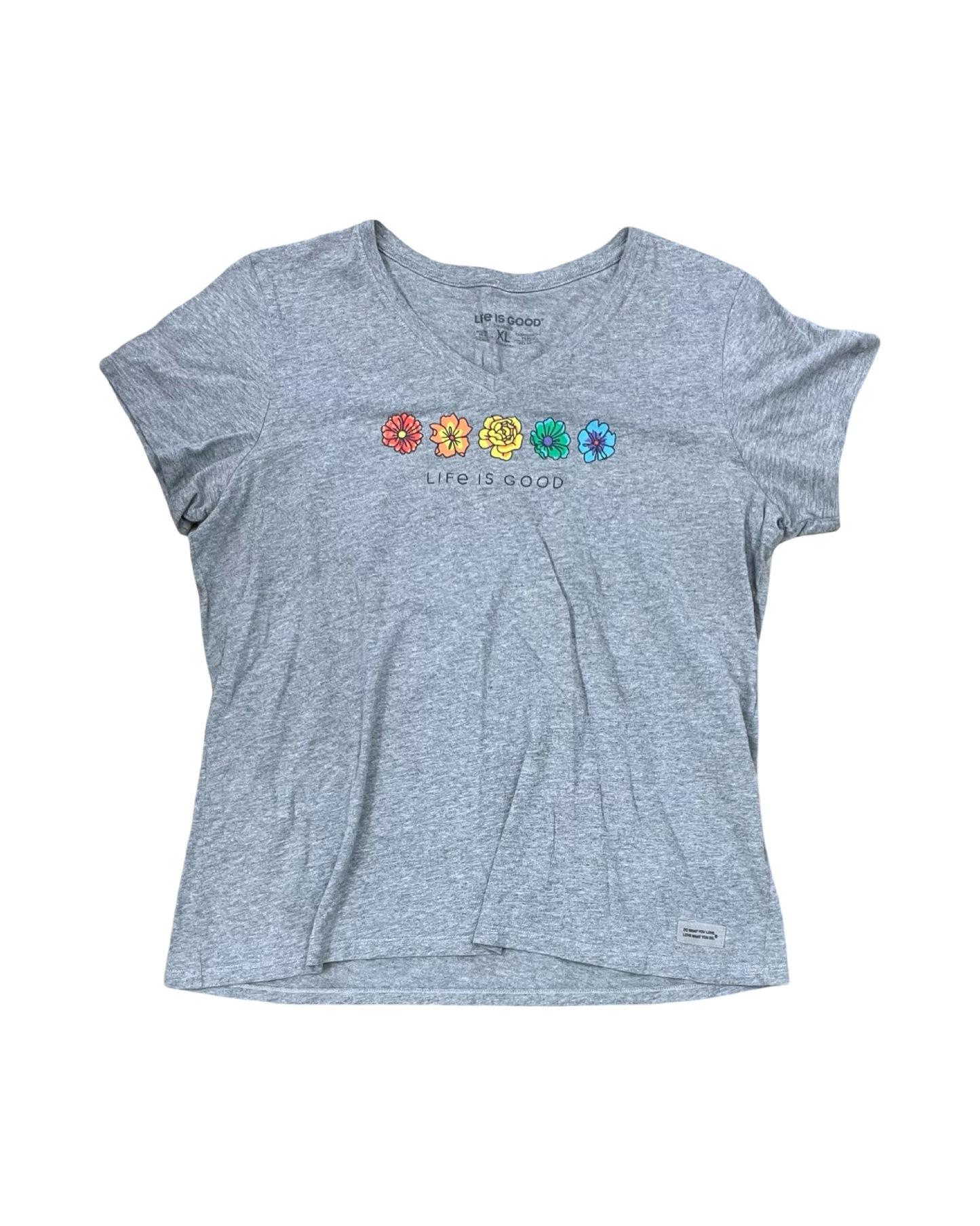 Top Ss By Life Is Good In Grey, Size:Xl
