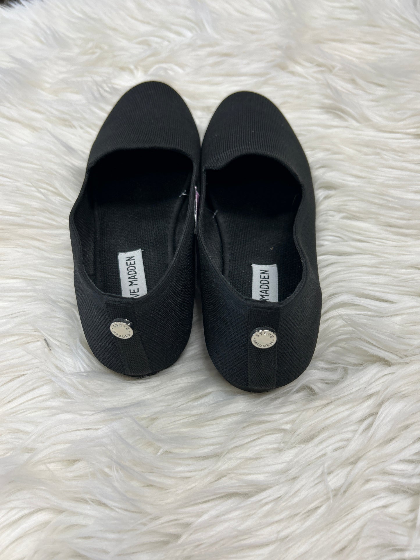 Shoes Flats By Steve Madden In Black, Size:7.5