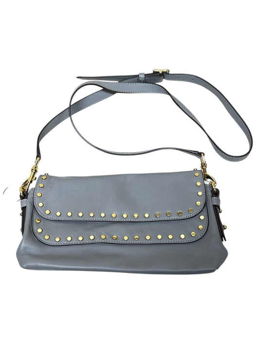 Crossbody Leather By Aimee Kestenberg In Grey, Size:Small