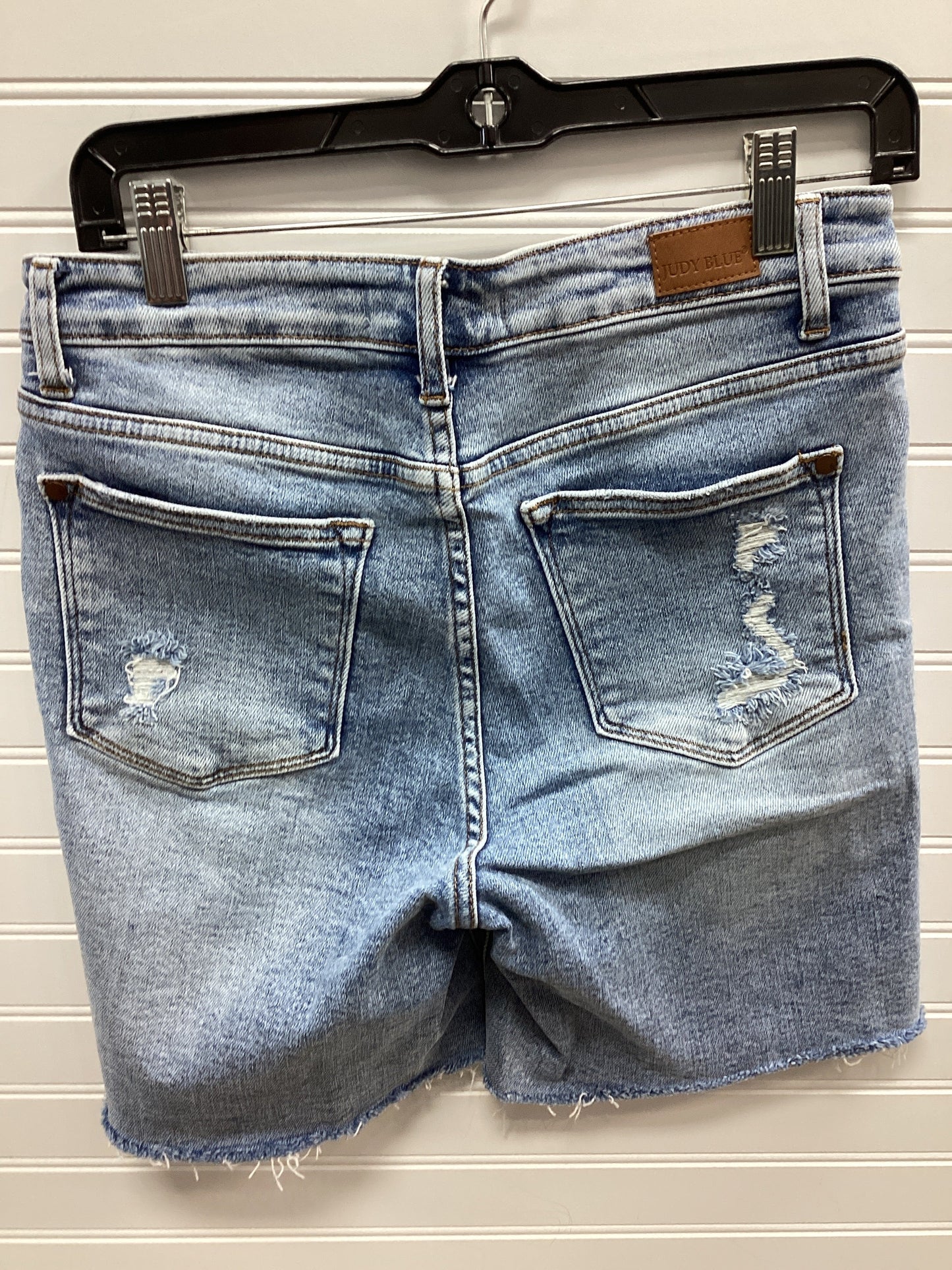 Shorts By Judy Blue In Blue Denim, Size:M