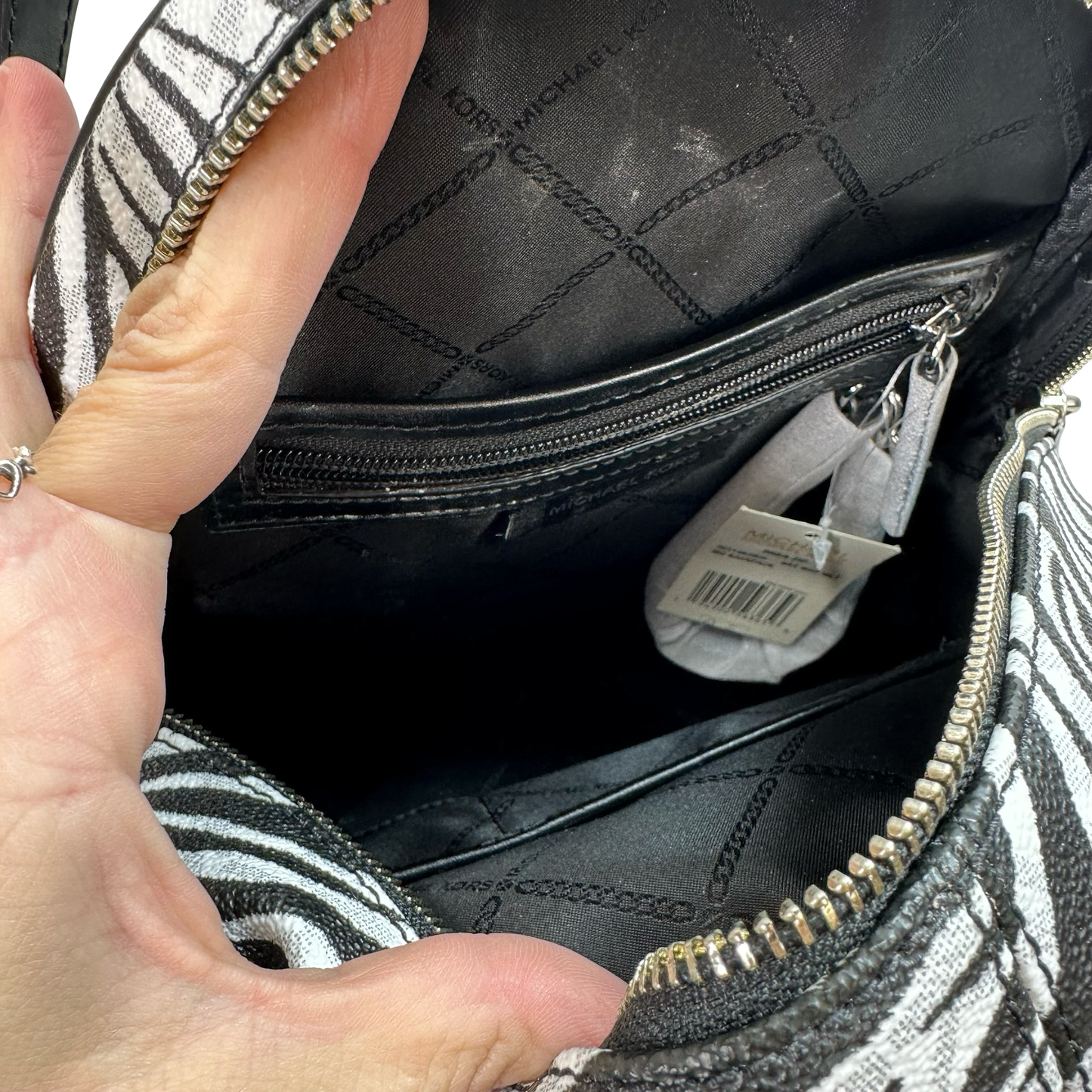 Backpack Designer By Michael Kors, Size: Medium