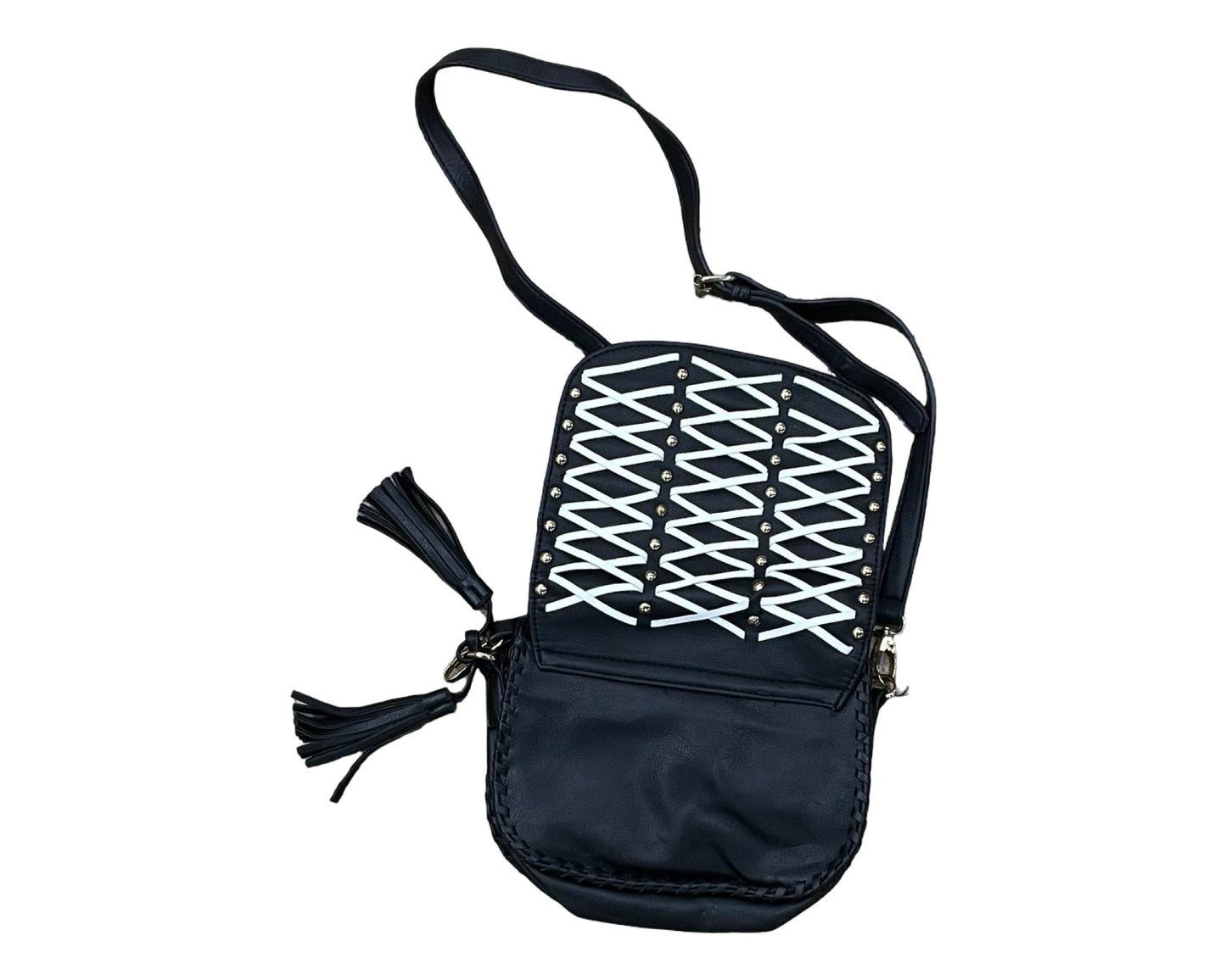 Crossbody By Clothes Mentor In Black, Size:Medium