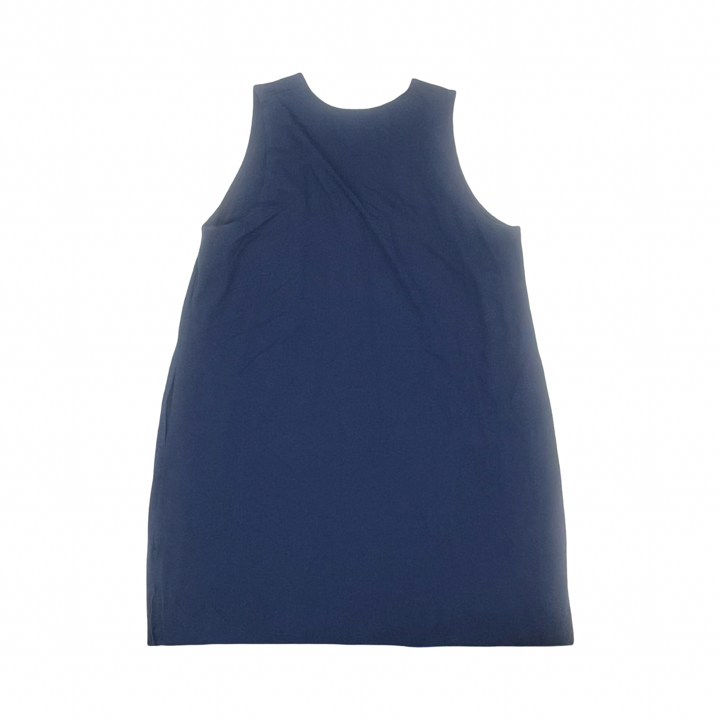 Dress Casual Maxi By Lands End In Navy, Size:3X