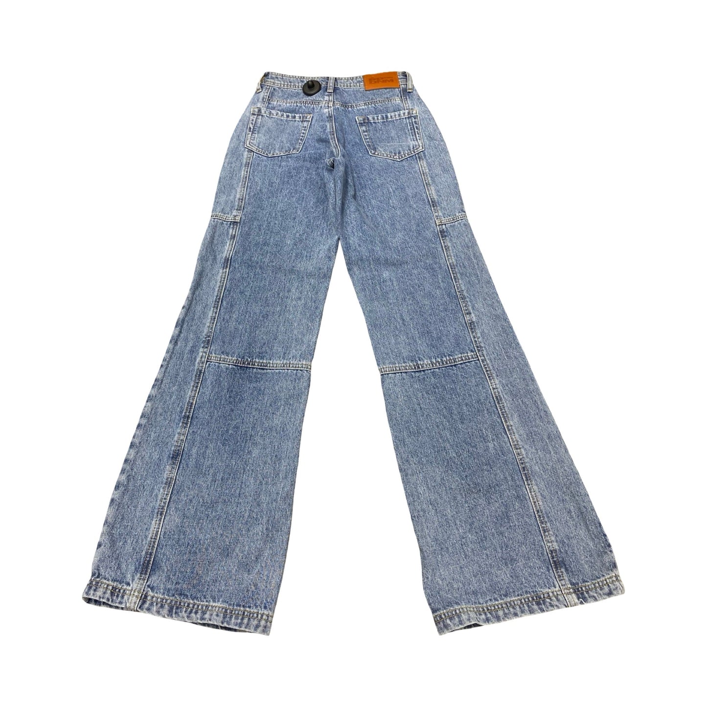 Jeans Wide Leg By Princess Polly In Blue, Size:2