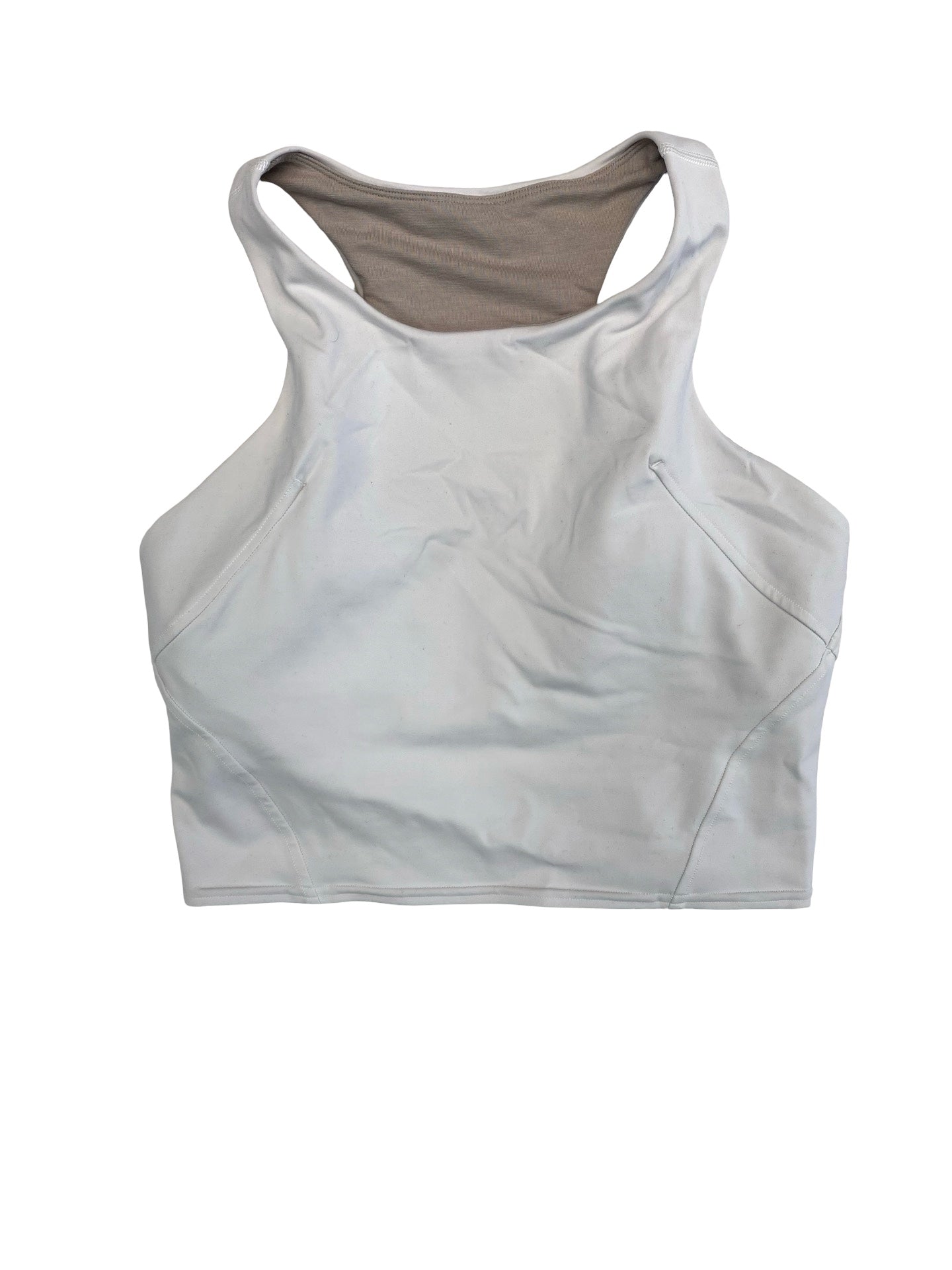 Athletic Bra By Lululemon In Cream, Size:10