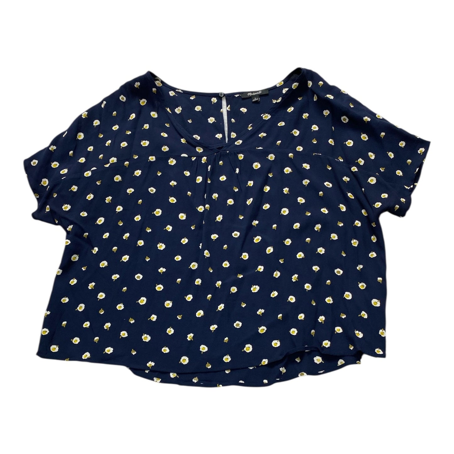 Top Ss By Madewell In Navy, Size:S