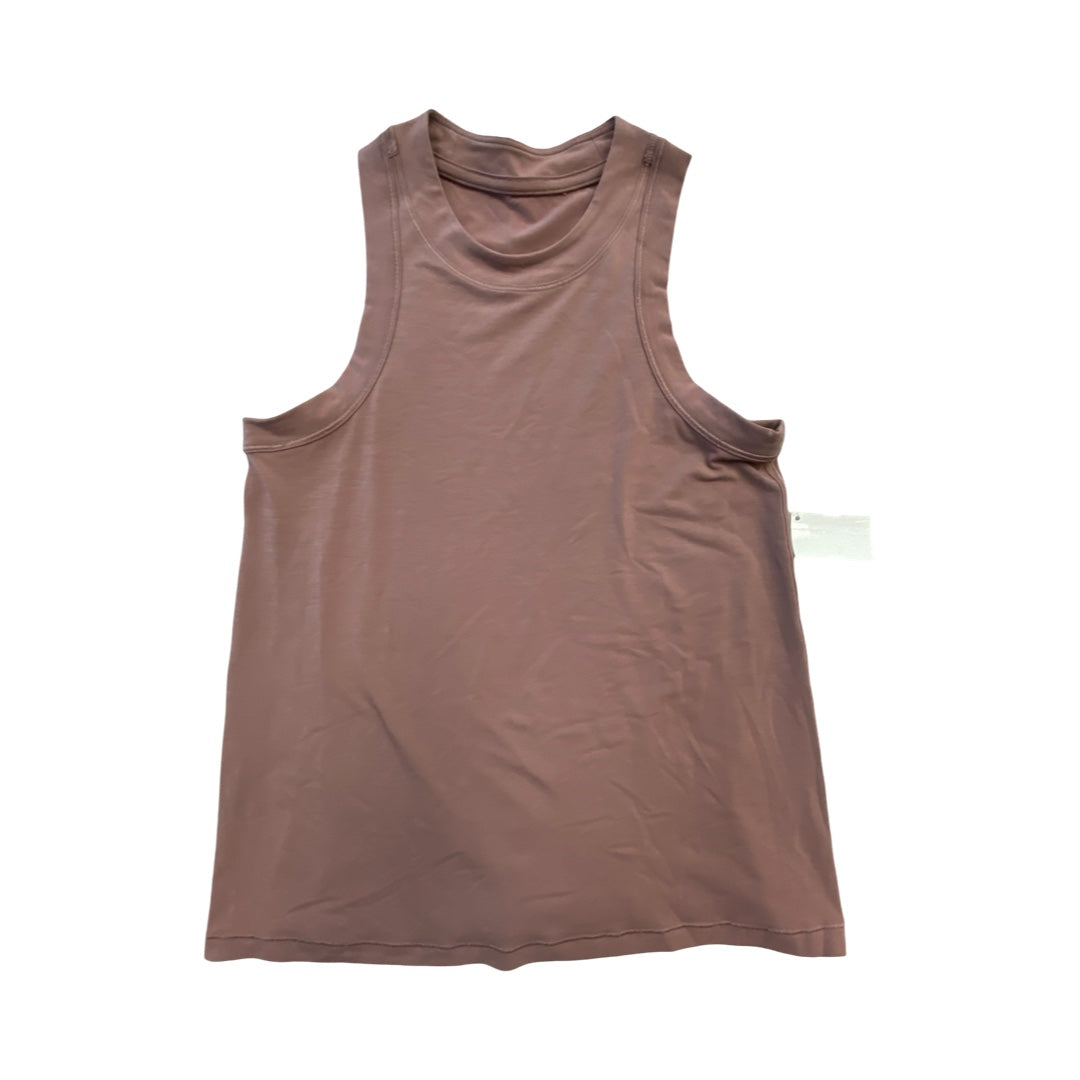 Athletic Tank Top By Lululemon In Brown, Size:S