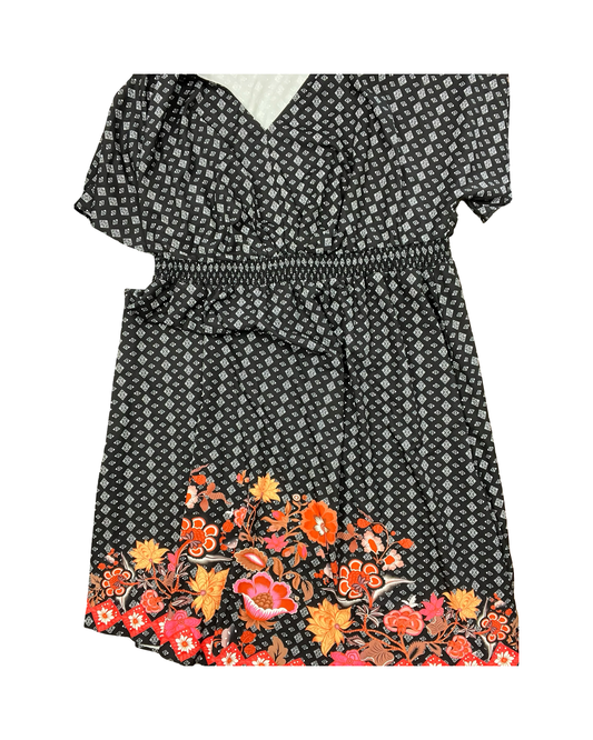 Dress Casual Maxi By Bloomchic In Black, Size:3x