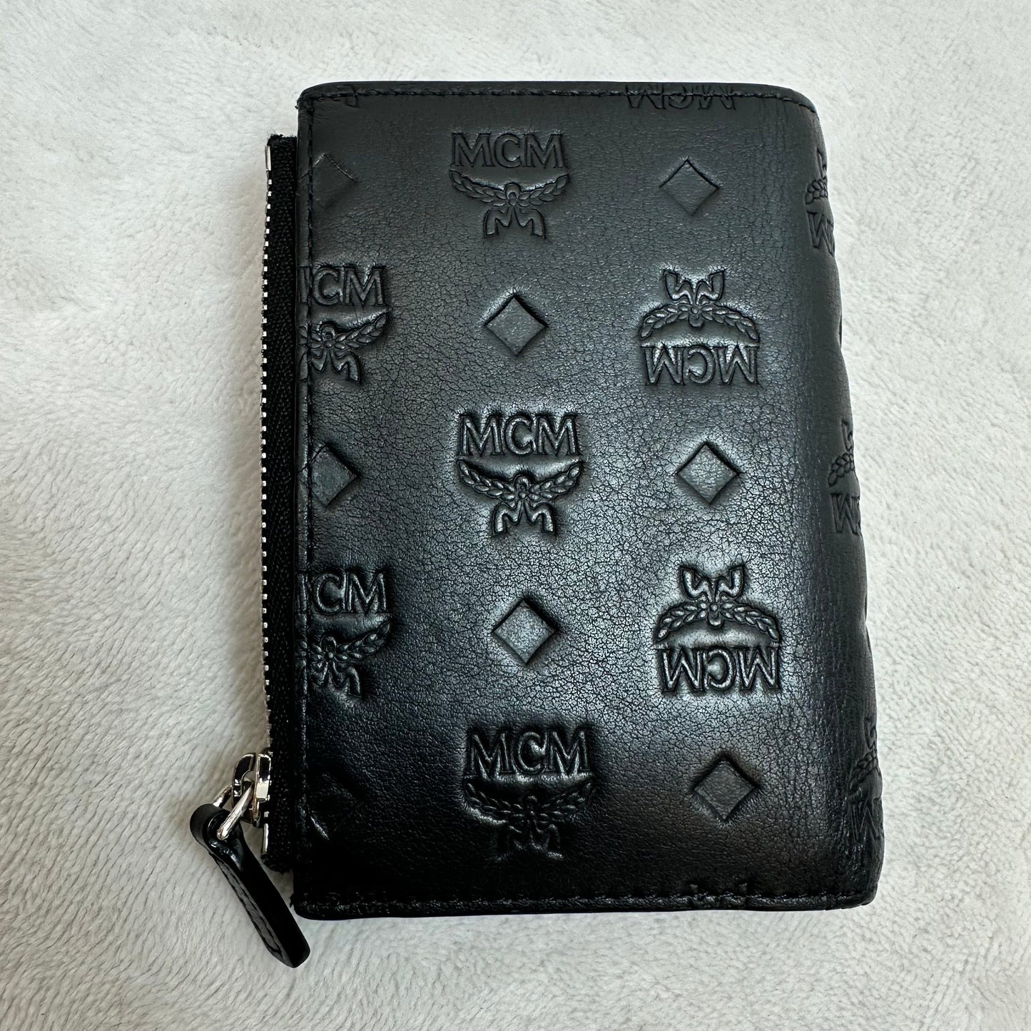 Mini Klara Bifold Card Wallet Luxury Designer By Mcm, Size: Small