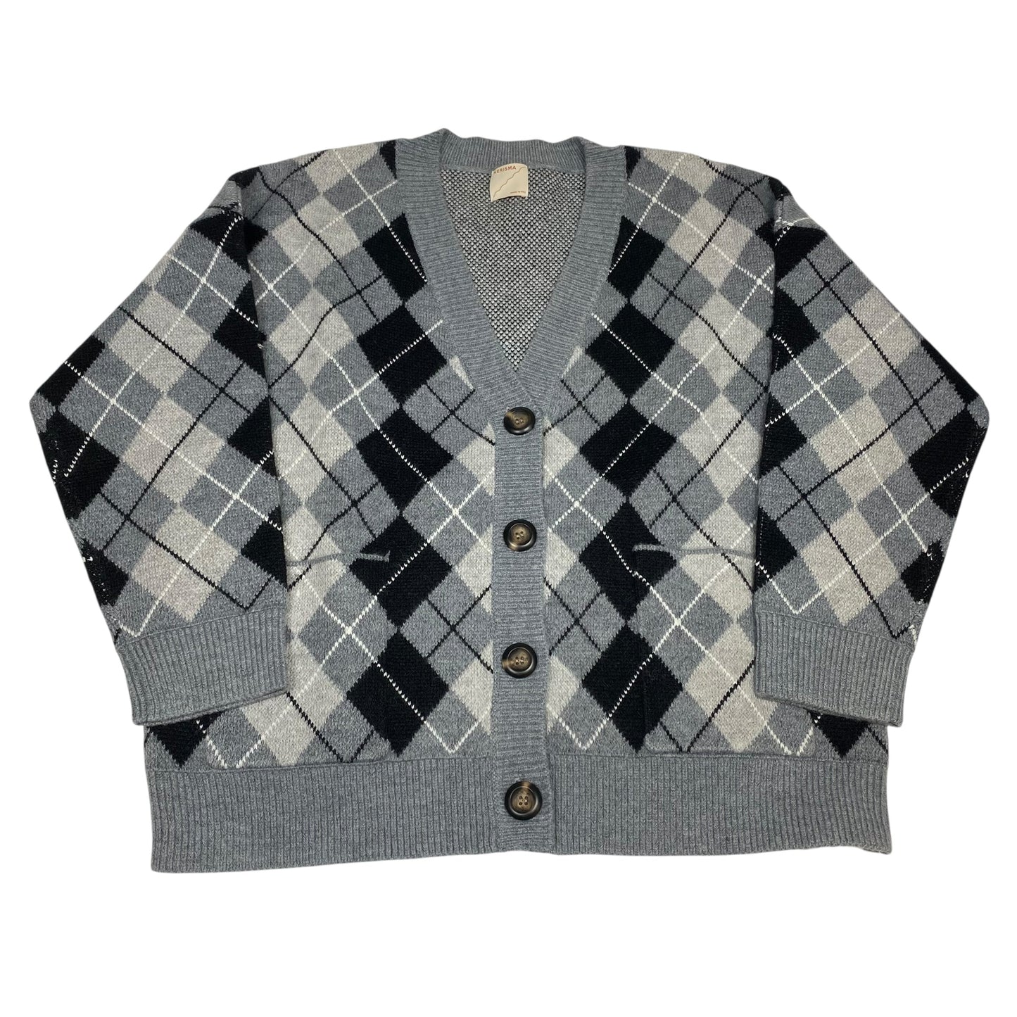 SWEATER CARDIGAN by KERISMA in GREY, Size:M