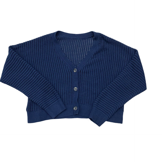 Sweater Cardigan By Lululemon In Blue, Size:L
