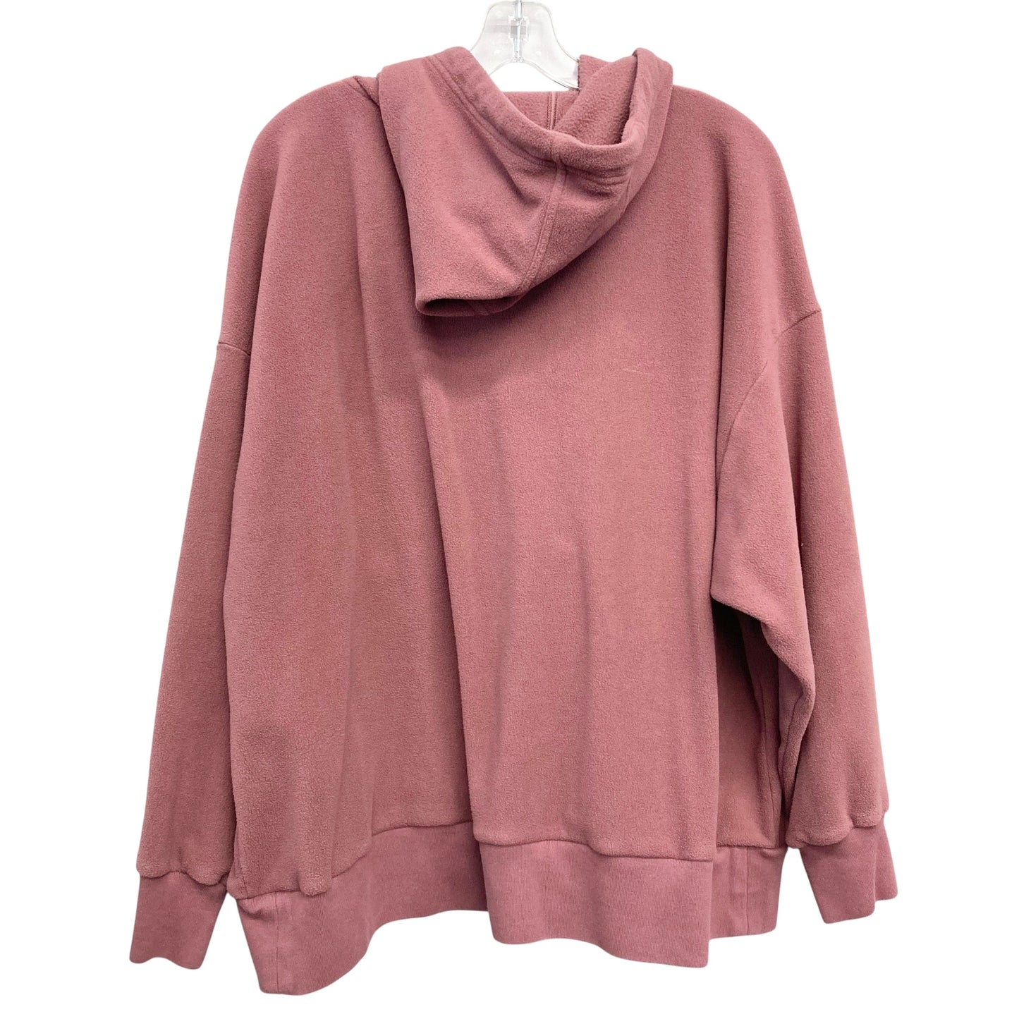 Athletic Sweatshirt Hoodie By Athleta In Mauve, Size:2X
