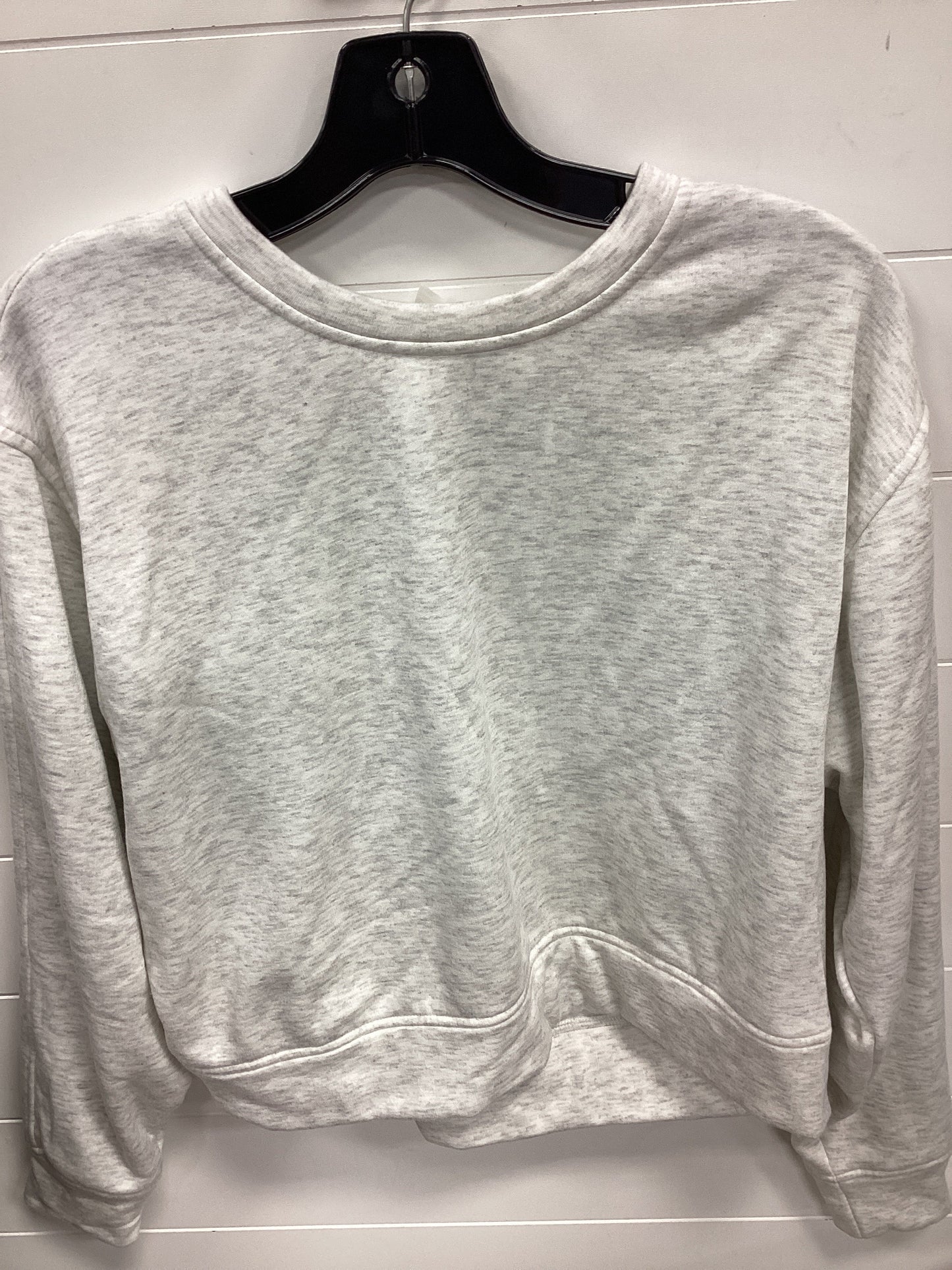 Athletic Sweatshirt Crewneck By Zella In Grey, Size:M