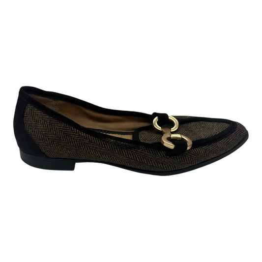 Shoes Flats By Me Too In Black & Brown, Size:6