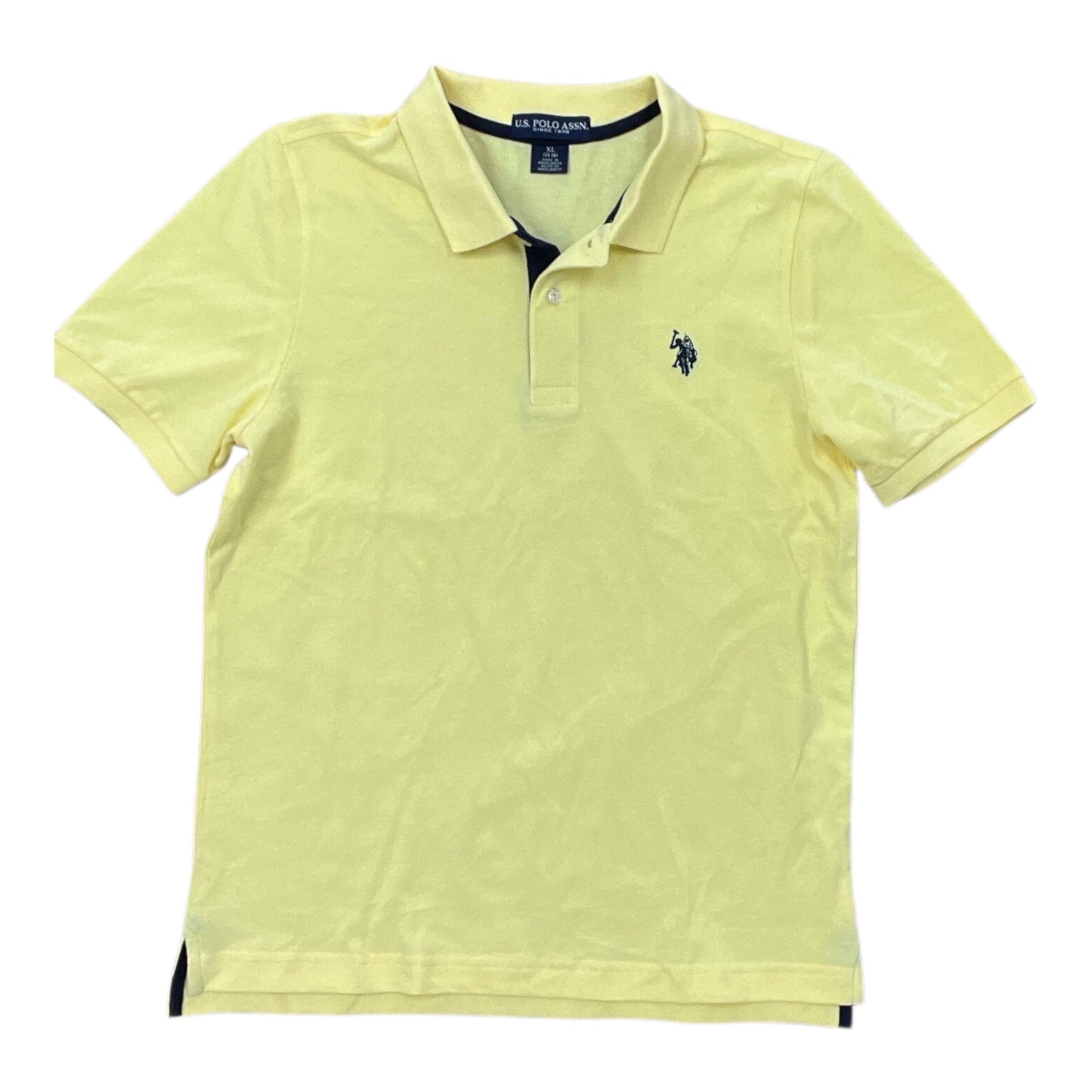 Top Ss By Us Polo Assoc In Yellow, Size:L