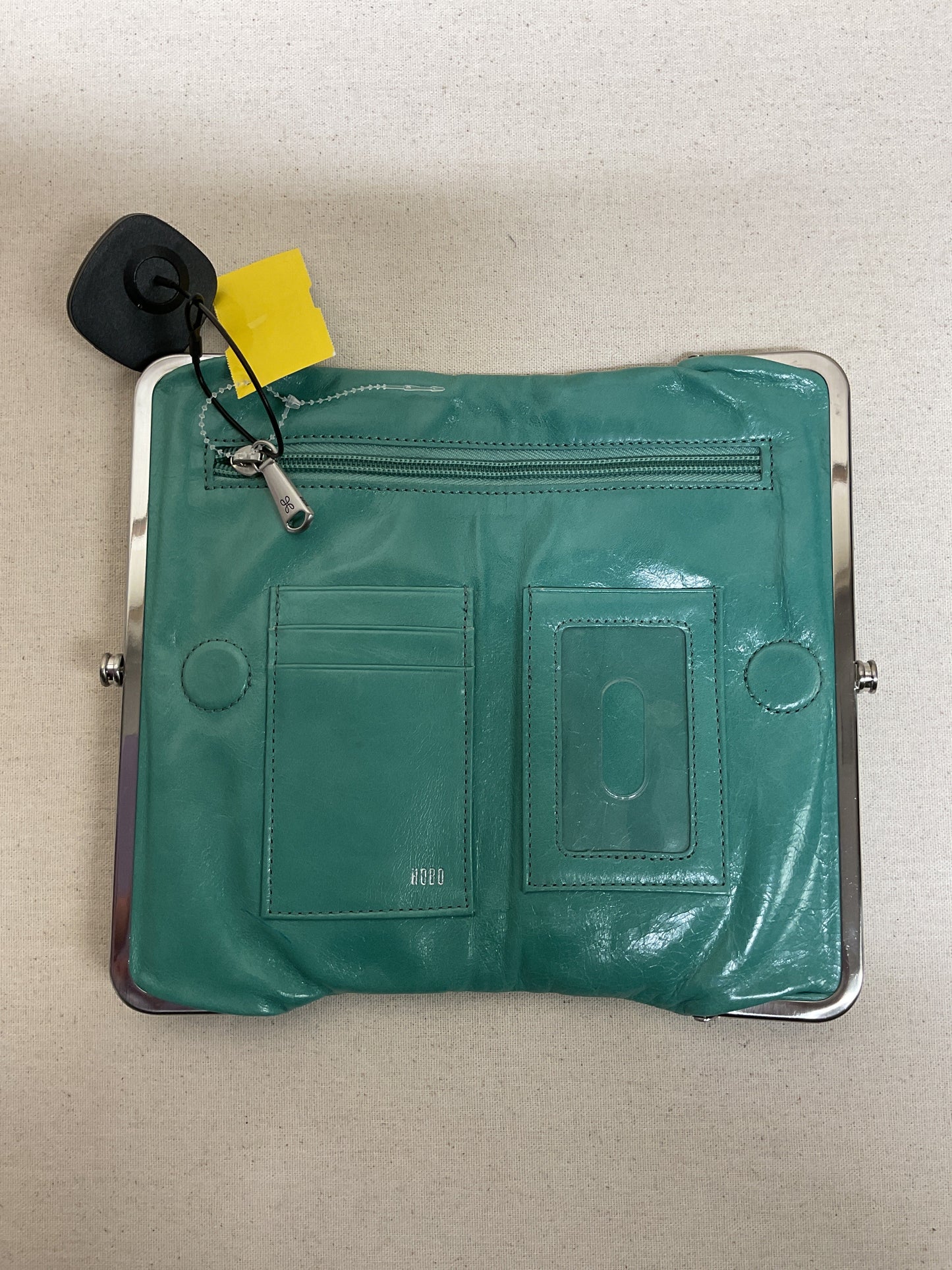 Wallet Leather By Hobo Intl In Blue, Size:Large