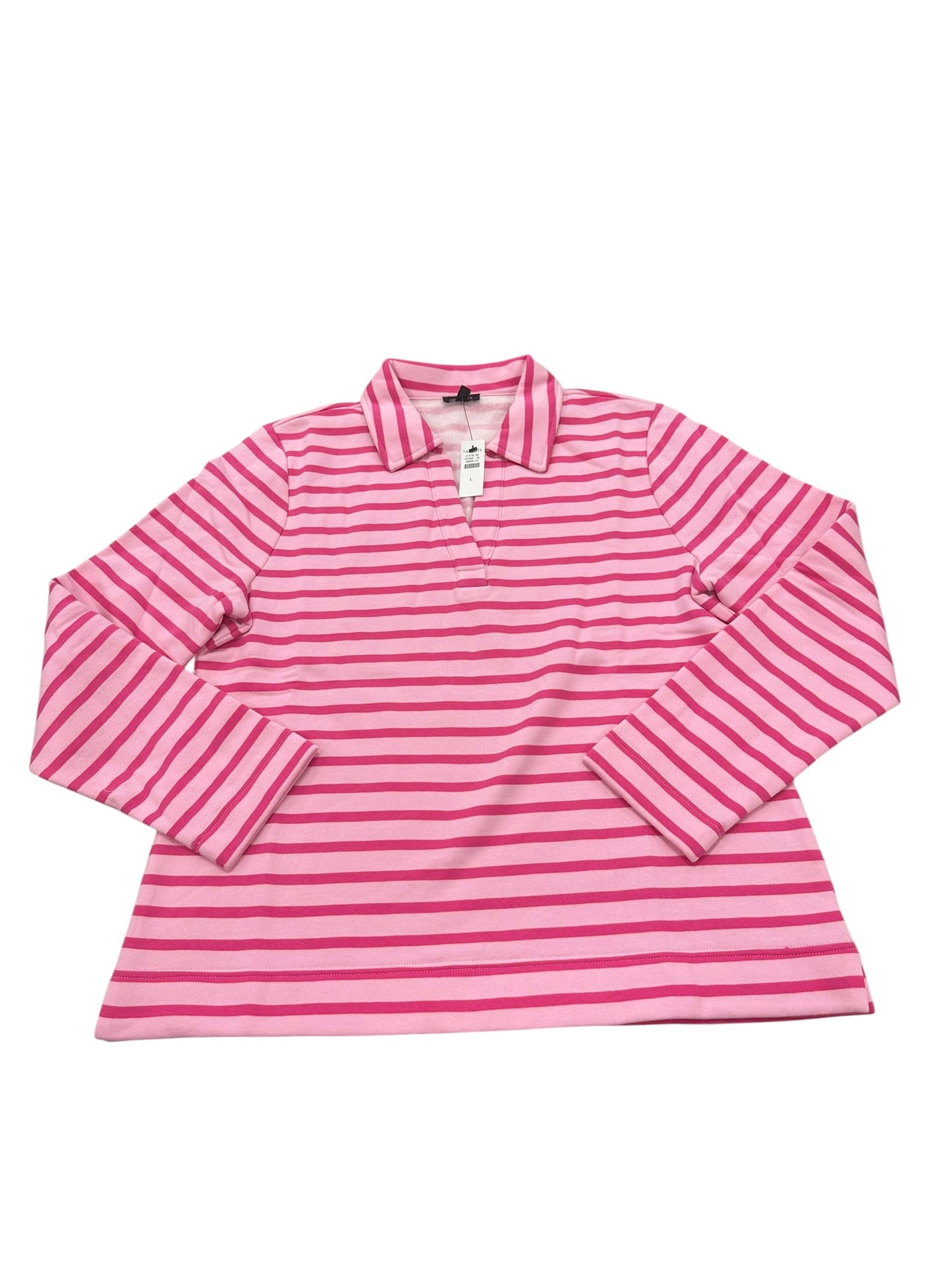 Top Ls By Talbots In Pink, Size:L