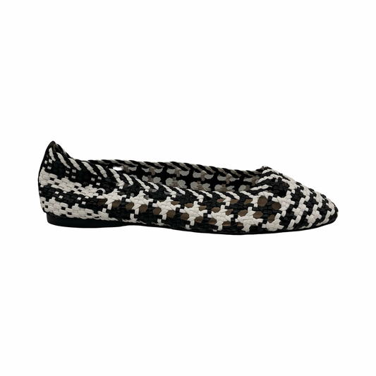 Shoes Flats By Talbots In Black & White, Size:6