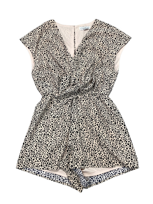 Romper By She + Sky In Beige, Size:M