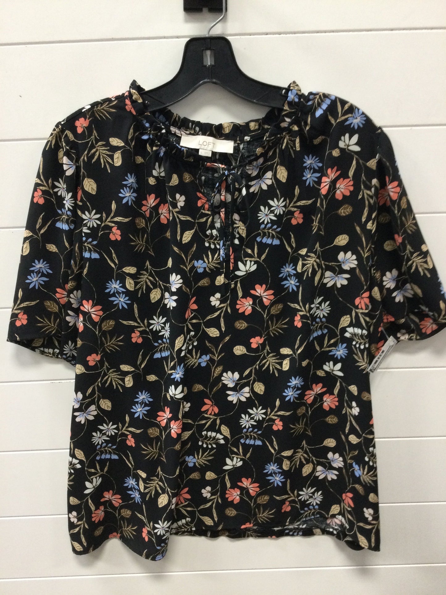 Top Ss By Loft In Black, Size:L