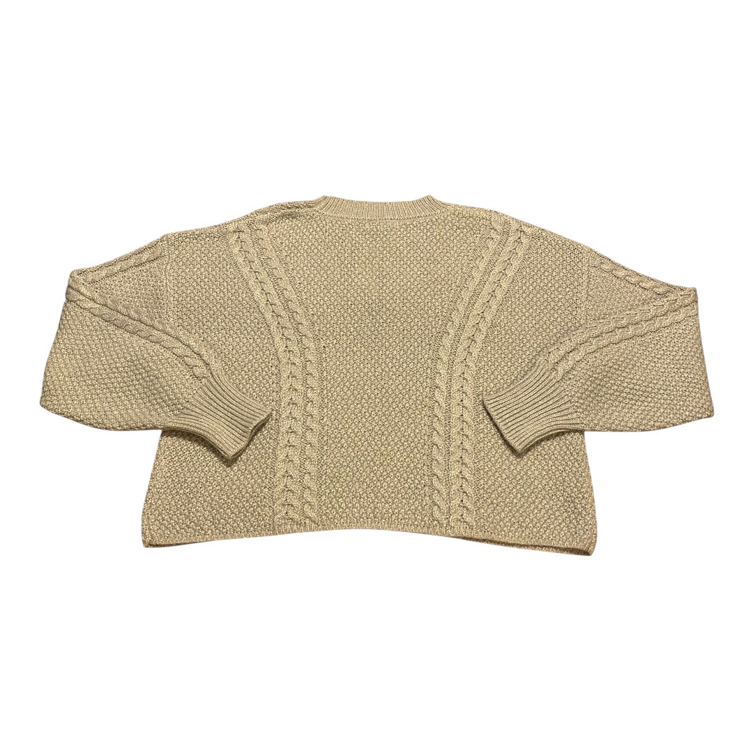 Sweater By Z Supply In Gold, Size:M