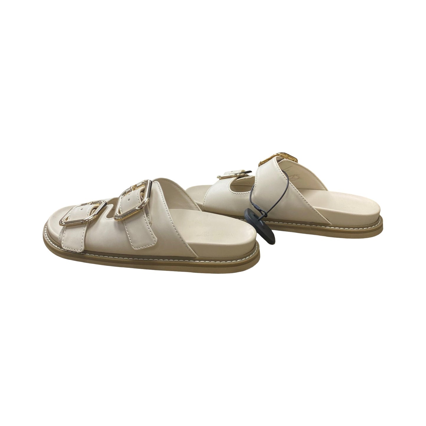 Sandals Flats By Universal Thread In Cream, Size:8