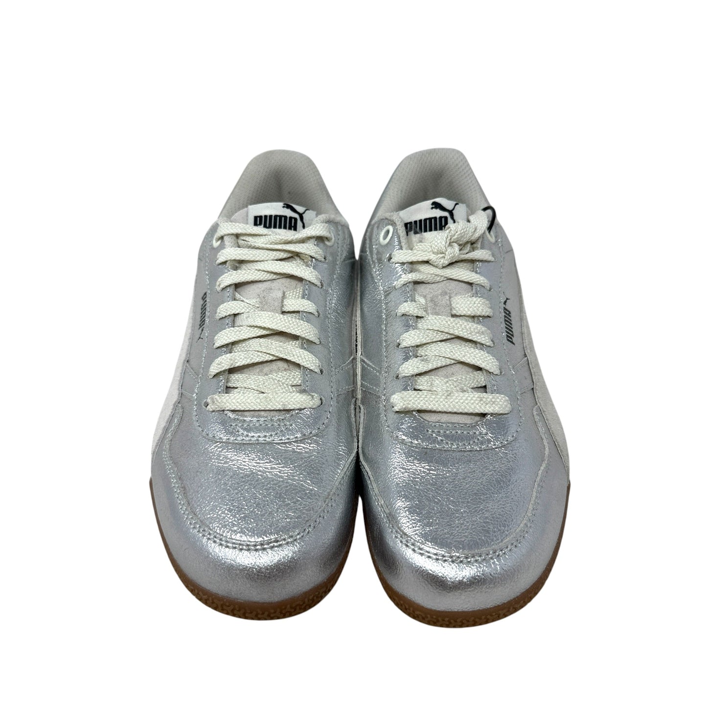 Shoes Athletic By Puma In Silver, Size: 7.5