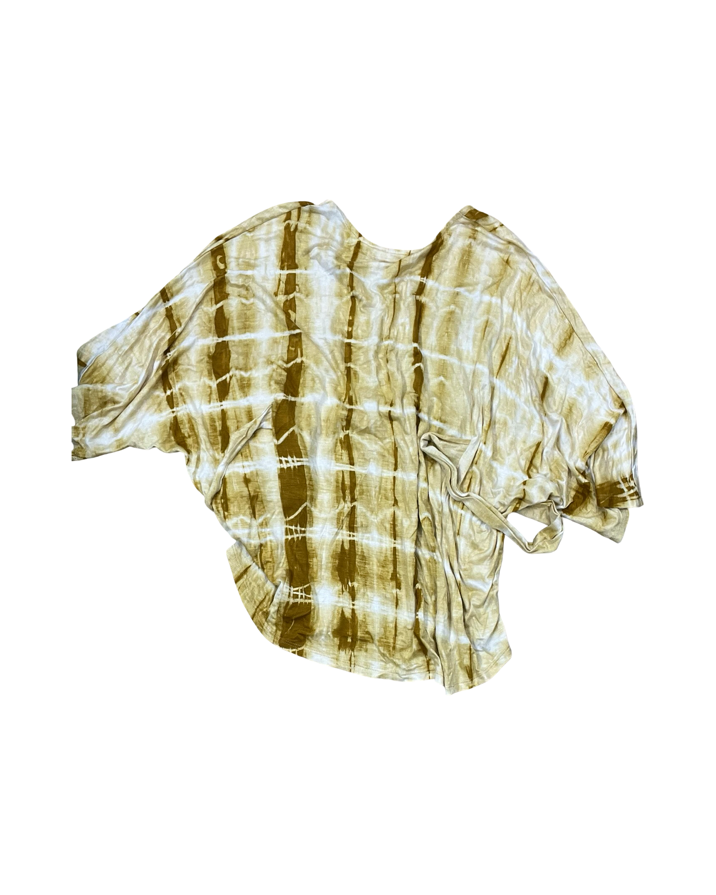 Top 3/4 Sleeve By Hummingbird In Yellow, Size:L