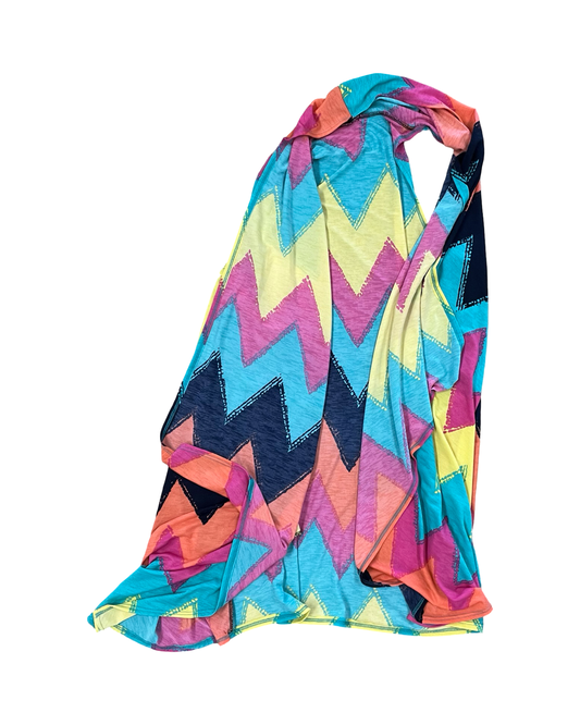 Cardigan By Clothes Mentor In Multi, Size:L