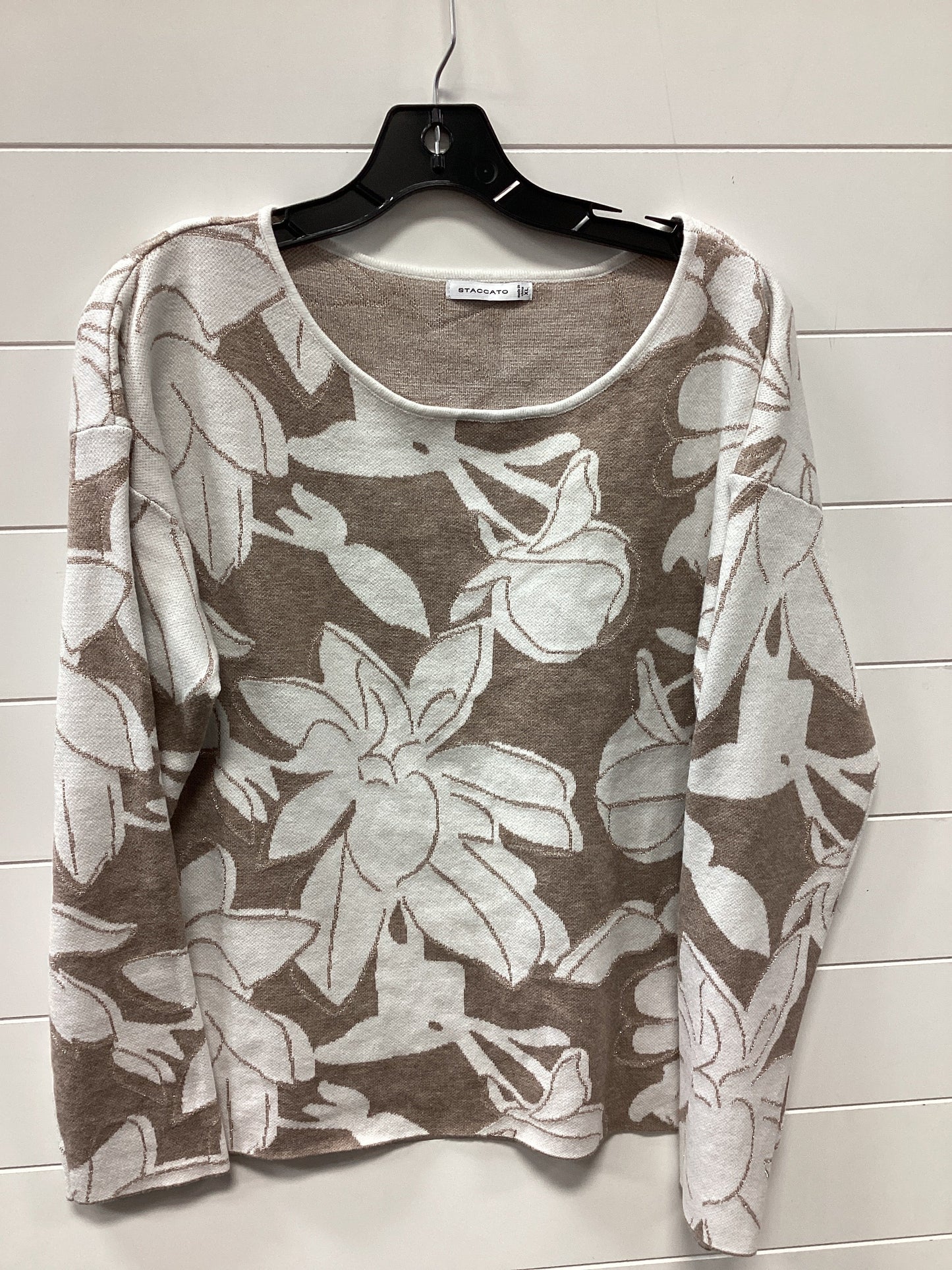 Top Ls By Staccato In Tan & White, Size:Xl