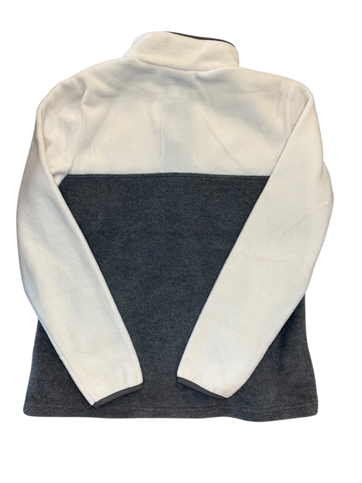 Athletic Top Ls Collar By Columbia In Grey & White, Size:L