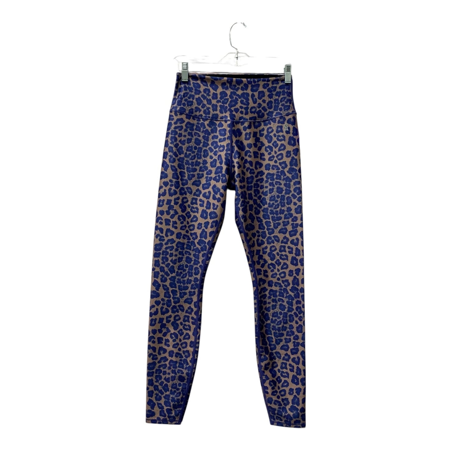 Athletic Leggings By Good American In Blue & Tan, Size:2