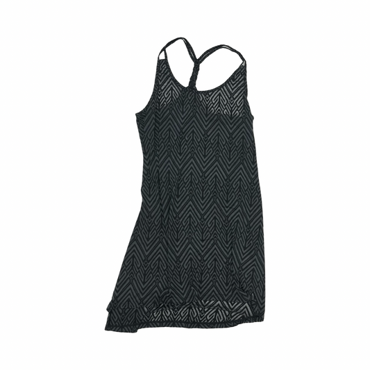 Swimwear Cover-Up By Balance Collection In Black & Grey, Size:Xxl