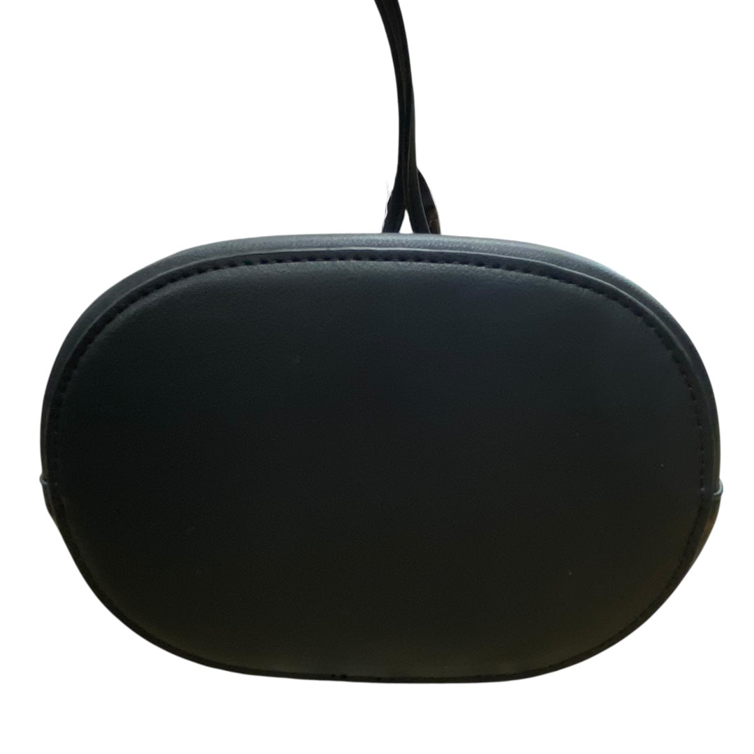 Handbag By Nanette Lepore In Black & Gold, Size:Small