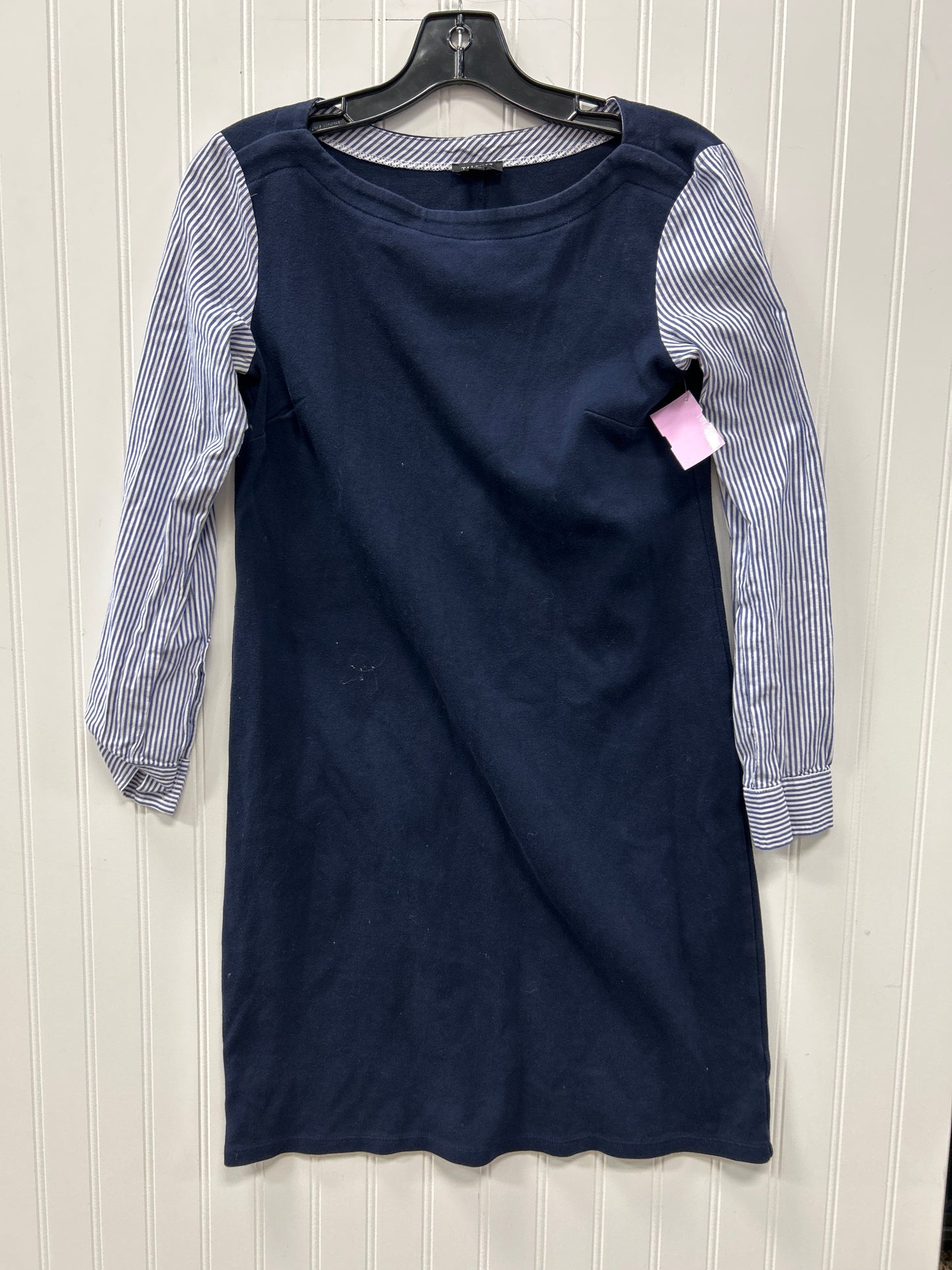Dress Casual Midi By Talbots In Navy, Size:Xs